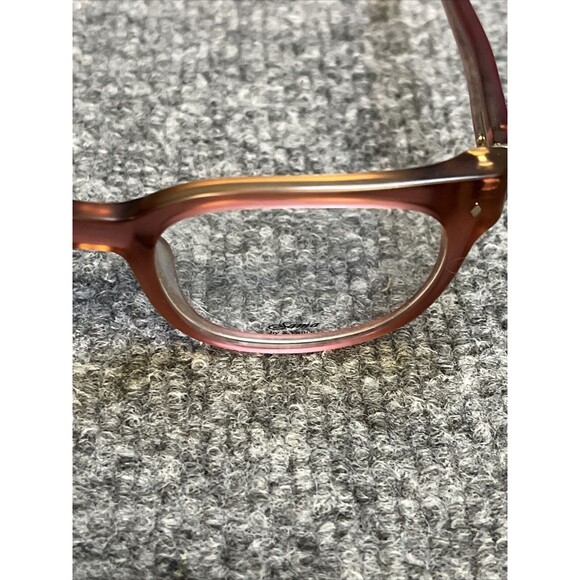 Sama Eyeglasses Frames EM M-VINTAGE ROSE Matte Clear Pink Square 48-19-137 - Picture 2 of 6